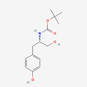 BOC-L-TYROSINOL structure, CAS 282100-80-5