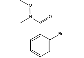2-bromo-N-methoxy-N-methylbenzamide structure, CAS 899425-05-9