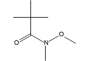 N-Methoxy-N,2,2-trimethylpropanamide structure, CAS 64214-60-4