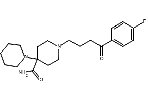 PIPAMPERONE DIHYDROCHLORIDE APPROX structure, CAS 1893-33-0