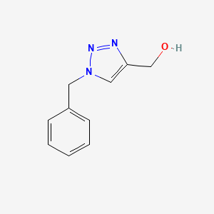 1-Benzyl-4-(hydroxymethyl)-1H-1,2,3-triazole structure, CAS 28798-81-4