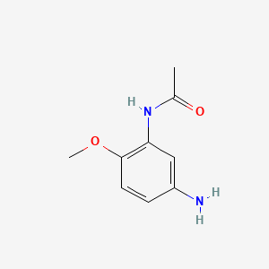 N-(5-amino-2-methoxyphenyl)acetamide(SALTDATA: 1HCl 1H2O) structure, CAS 64353-88-4