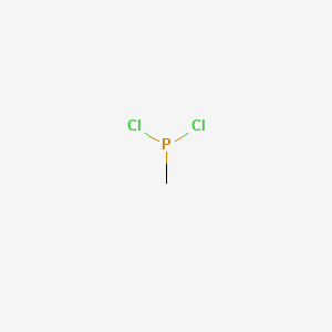 METHYLDICHLOROPHOSPHINE structure, CAS 676-83-5