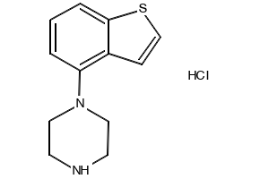 1-(benzo[b]thiophen-7-yl)piperazine HCl structure, CAS 105684-41-1