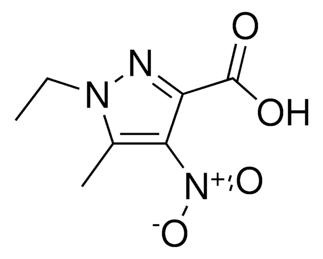 1-ETHYL-3-METHYL-4-NITRO-1H-PYRAZOLE-5-CARBOXYLIC ACID structure, CAS 26308-39-4