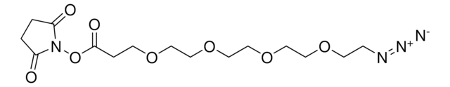 Azido-PEG4-NHS Ester structure, CAS 944251-24-5