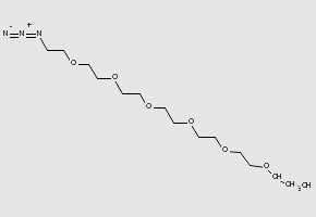 N3-PEG7-OH structure, CAS 1274892-60-2