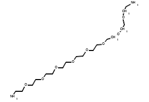 3,6,9,12,15,18,21,24-Octaoxahexacosane-1,26-diamine structure, CAS 82209-36-7