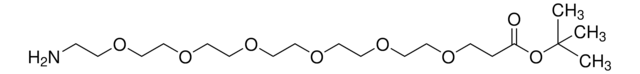 H2N-PEG6-tBu structure, CAS 1286281-32-0