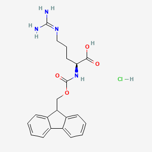 FMOC-ARG-OH HCL structure, CAS 131669-11-9