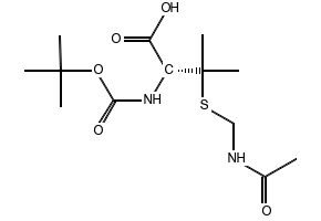 BOC-PEN(ACM)-OH structure, CAS 129972-45-8