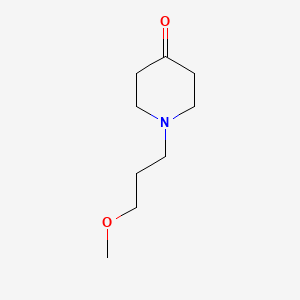 1-(3-Methoxypropyl)piperidin-4-one structure, CAS 16771-8-0