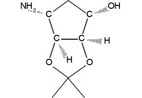 (3aR,4R,6S,6aS)-6-Amino-2,2-dimethyltetrahydro-4H-cyclopenta[d][1,3]dioxol-4-ol structure, CAS 2715109-35-4