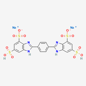 DISODIUM PHENYL DIBENZIMIDAZOLE TETRASULFONATE structure, CAS 180898-37-7