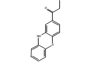 3-PROPIONYLPHENOTHIAZINE structure, CAS 92-33-1