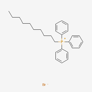 N-DECYL TRIPHENYLPHOSPHONIUM BROMIDE structure, CAS 32339-43-8