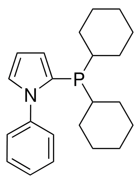 2-(Dicyclohexylphosphino)-1-phenyl-1H-pyrrole structure, CAS 672937-60-9