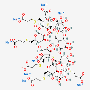 Mono Oxidation Sugammadex structure, CAS 2412953-13-8