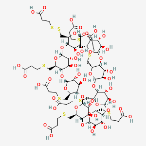 Sugammadex Disulfide Impurity structure, CAS 2412952-81-7