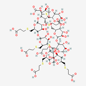 Sugammadex Mono Hydroxy structure, CAS 2376607-98-4