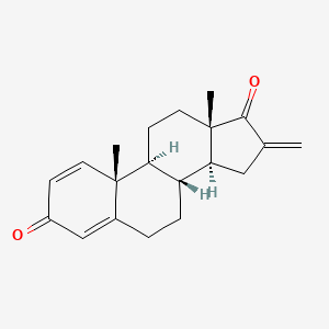 Androsta-1,4-diene-3,17-dione, 16-methylene- structure, CAS 2467590-81-2
