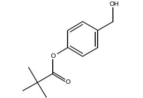 4-(HYDROXYMETHYL)PHENYL PIVALATE structure, CAS 59012-91-8