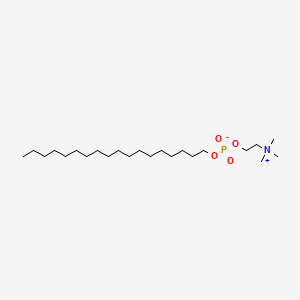 CHOLINE OCTADECYL PHOSPHATE structure, CAS 65956-63-0