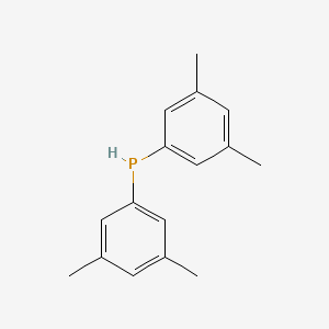 BIS(3,5-DIMETHYLPHENYL)PHOSPHINE structure, CAS 71360-06-0