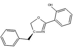 [(4S)-4,5-dihydro-4-(phenylMethyl)-2-oxazolyl]-Ferrocene structure, CAS 162157-05-3