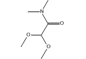N,N-DIMETHYL-2,2-DIMETHOXY ACETAMIDE structure, CAS 25408-61-1