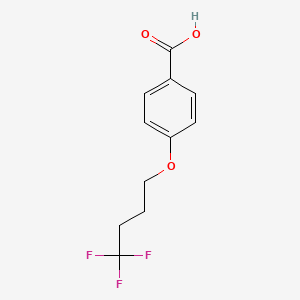 4-(4,4,4-Trifluorobutoxy)Benzoic Acid structure, CAS 921623-31-6