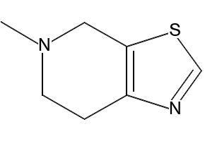 5-Methyl-4,5,6,7-tetrahydrothiazolo[5,4-c]pyridine 4-methylbenzenesulfonate structure, CAS 852291-40-8
