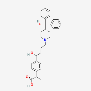 Fexofenadine EP Impurity F structure, CAS 185066-33-5