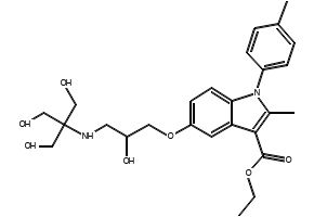 Butanoic acid, 4-[2-hydroxy-1-(hydroxymethyl)ethoxy]-, methyl ester structure, CAS 820247-03-8