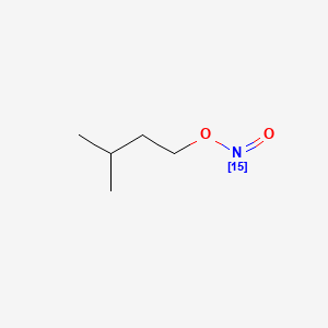 ISOAMYL NITRITE-15N structure, CAS 120670-20-4