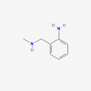 2-(Methylaminomethyl)aniline structure, CAS 1904-69-4
