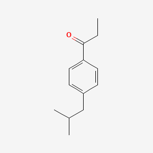 4'-ISOBUTYLPROPIOPHENONE structure, CAS 59771-24-3