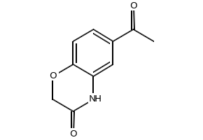 6-ACETYL-2H-1,4-BENZOXAZIN-3(4H)-ONE structure, CAS 26518-71-8