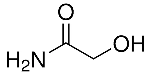 2-HYDROXYACETAMIDE structure, CAS 598-42-5