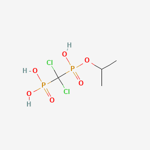 Clodronic Acid Monoisopropyl Ester structure, CAS 134757-52-1