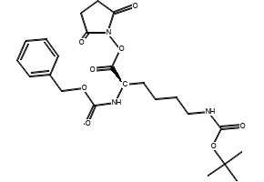 Z-D-LYS(BOC)-OSU structure, CAS 78603-23-3