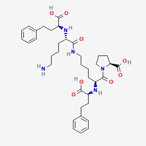 Lisinopril Dihydrate - Impurity J structure, CAS 2566937-60-6