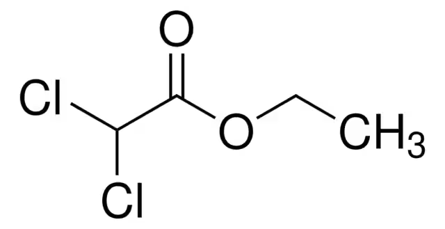 ETHYL DICHLOROACETATE structure, CAS 535-15-9