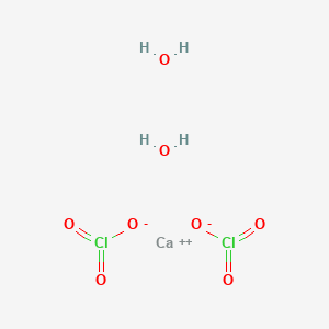 Calcium chlorate dihydrate structure, CAS 10035-05-9