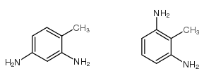 2,4/2,6-Diaminotoluene structure, CAS 25376-45-8