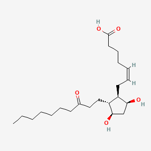 UNOPROSTONE structure, CAS 120373-36-6