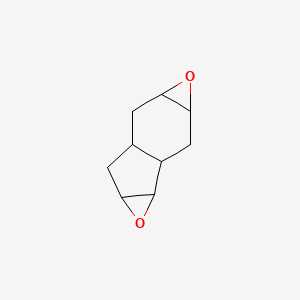 1,2:5,6-Diepoxyhexahydroindane structure, CAS 2886-89-7