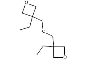 3,3'-(Oxybis(methylene))bis(3-ethyloxetane) structure, CAS 18934-00-4