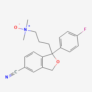 Citalopram N-Oxide structure, CAS 63284-72-0