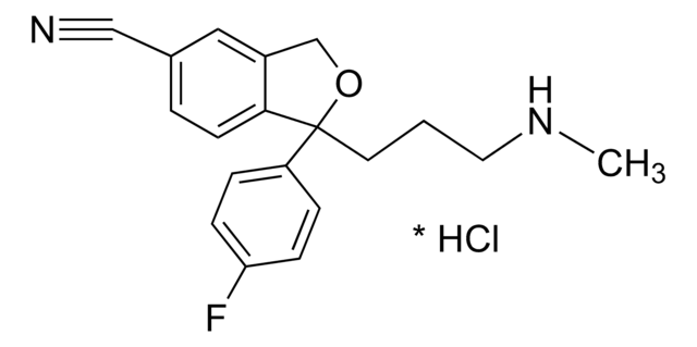 N-DESMETHYLCITALOPRAM HYDROCHLORIDE structure, CAS 144025-14-9